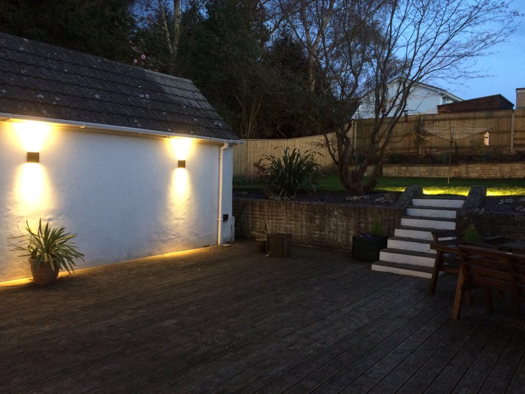 Garden deck lighting