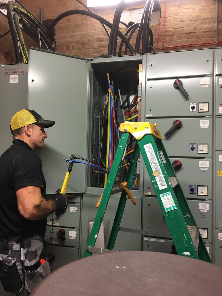 Industrial panel maintenance